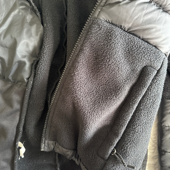The North Face Denali 550 Down Jacket Black Polartec XS - Picture 3 of 8